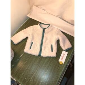 Cat & Jack Baby NWT Faux Shearling Jacket Size Beige Size 3-6M